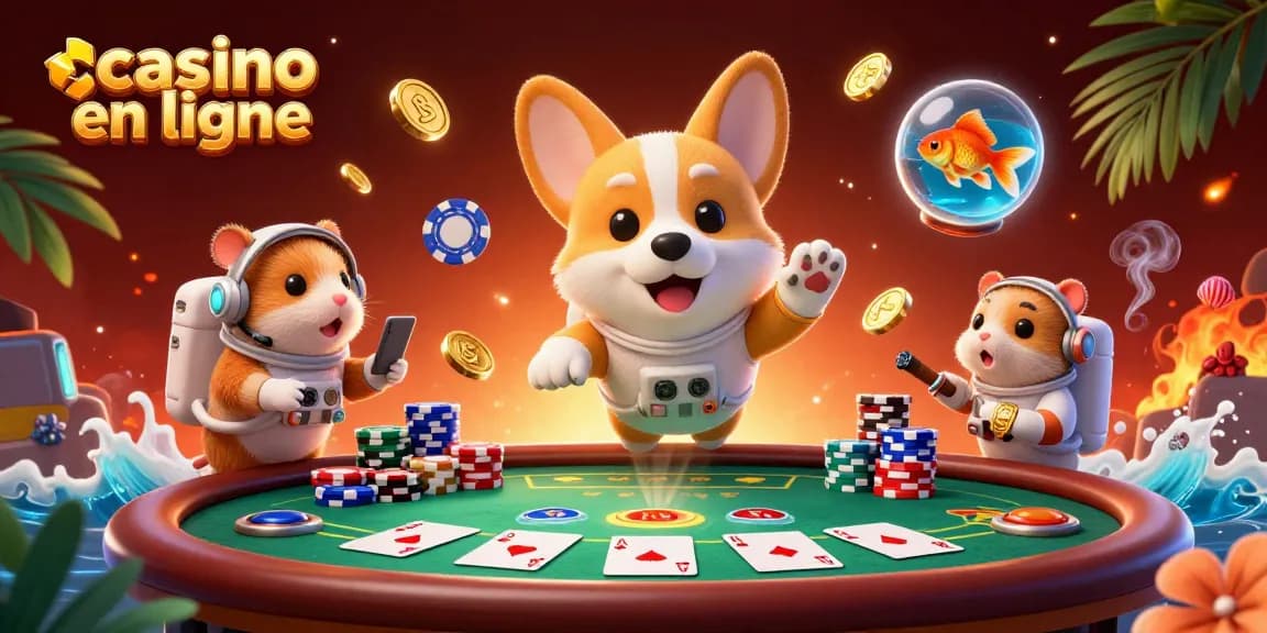Profitez des jeux de casino en ligne avec notre illustration captivante et immersive.