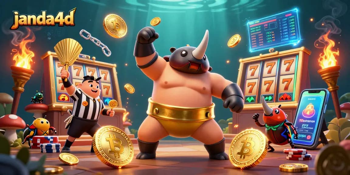 Kalahkan taruhan Anda di janda4d dengan permainan slot berwarna-warni dan penggemar serangga yang imut.