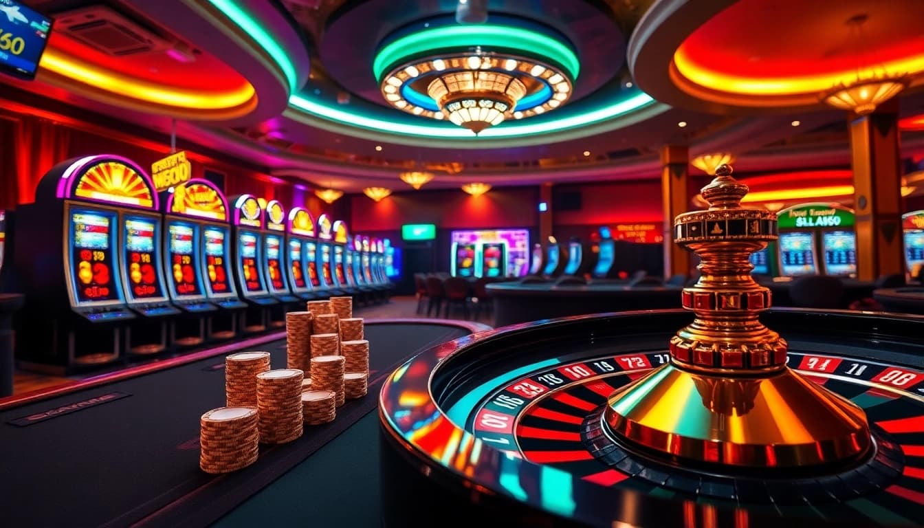 Experience the excitement of online gambling at ww88 com with vibrant casino visuals.