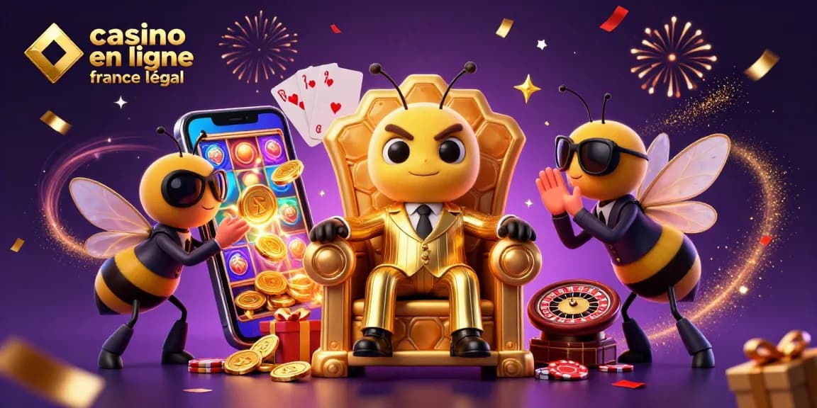 Gagnez sur le casino en ligne France légal avec des illustrations dynamiques de jeux de hasard