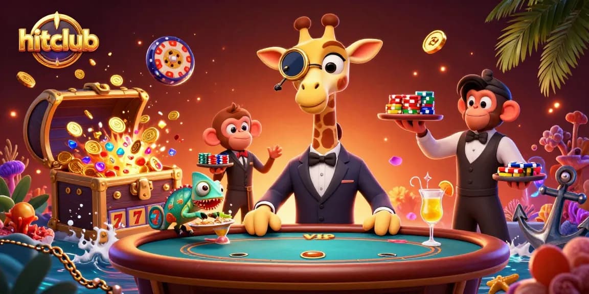 hitclub players experience thrilling jackpot wins surrounded by vibrant casino elements