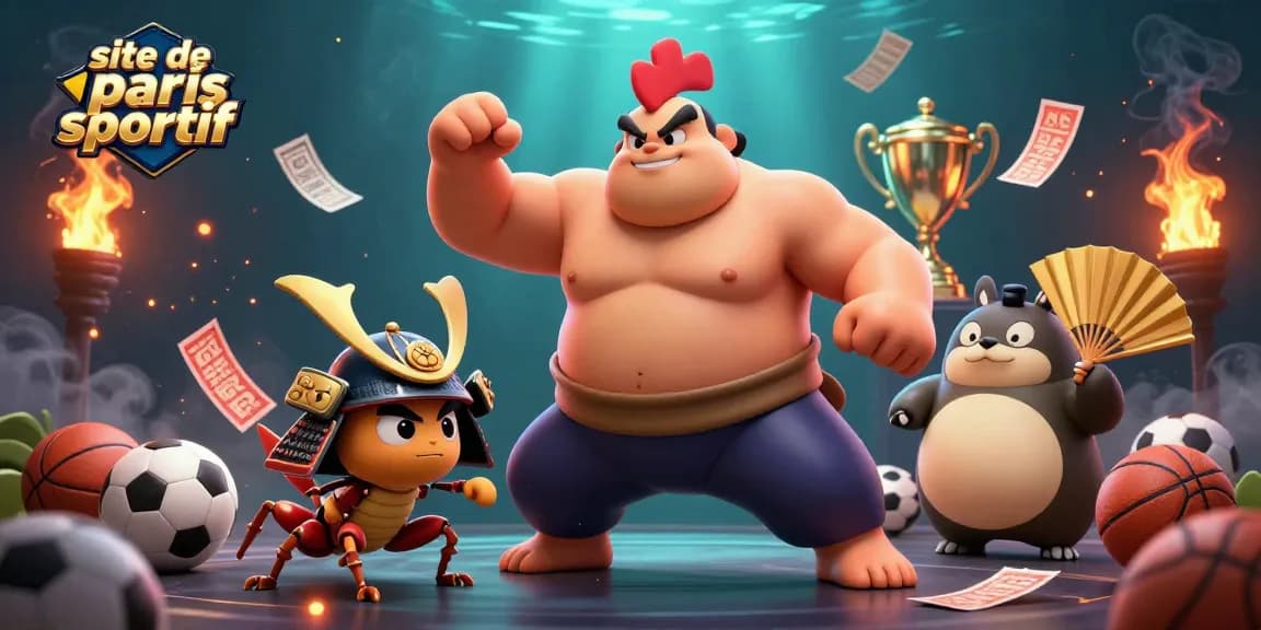 Élevez votre expérience sur le site de paris sportif avec des personnages animés et des éléments de jeu captivants.