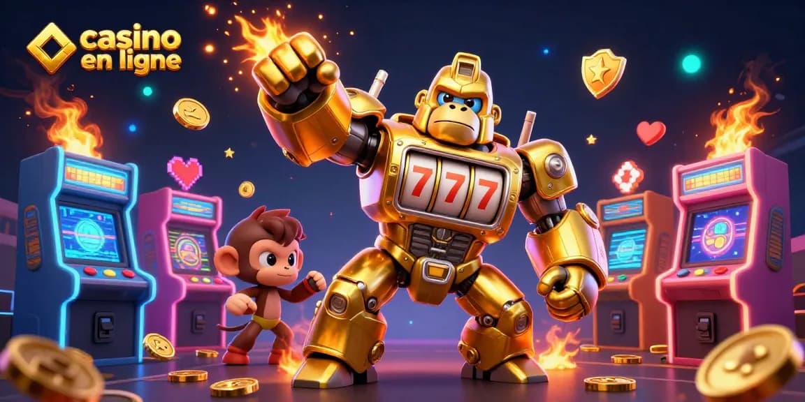 Gagnez gros avec des jeux passionnants dans un casino en ligne interactif rempli d'action.