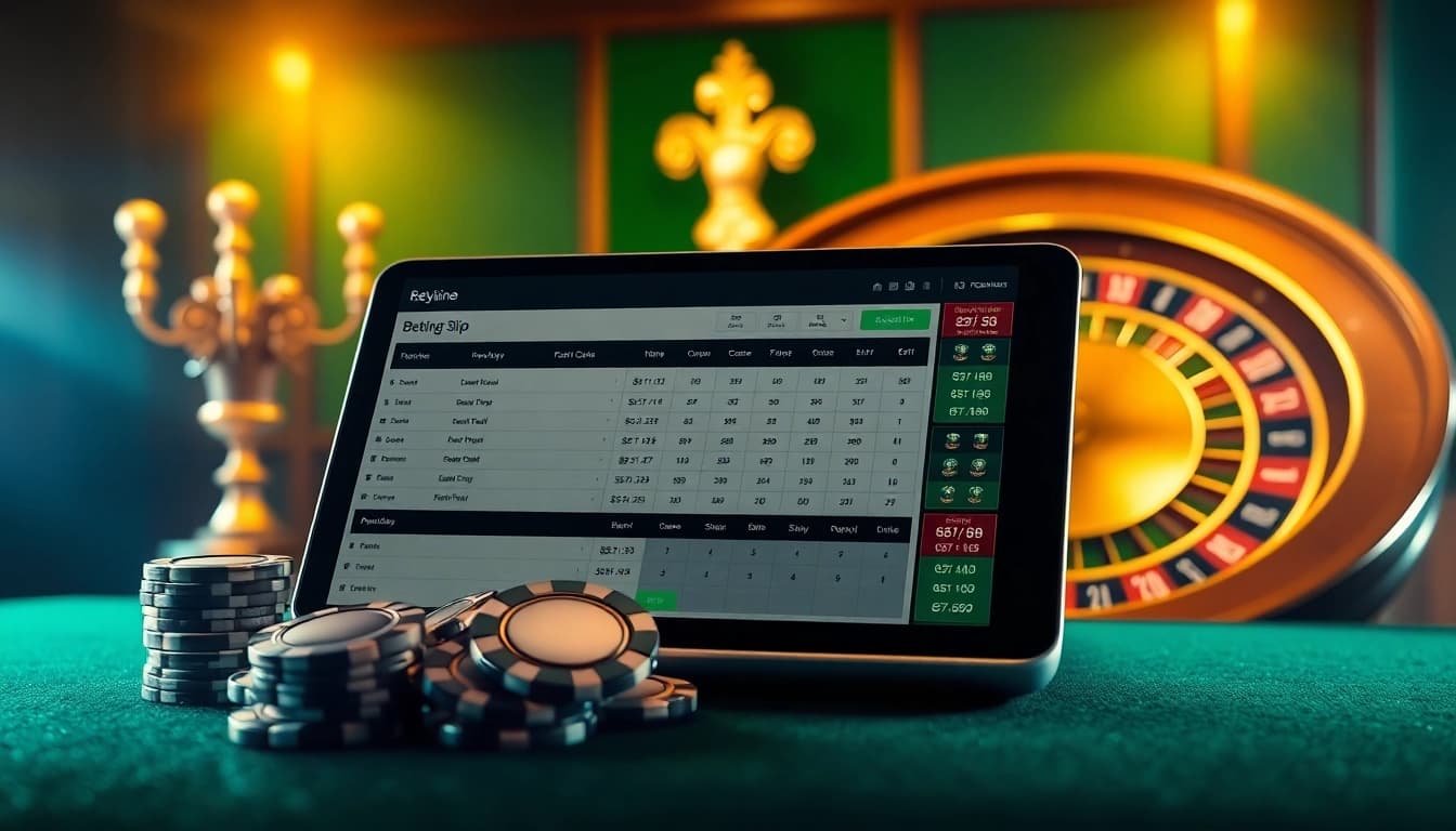 Engaging betting experience with kèo bóng đá trực tuyến odds displayed, showcasing excitement in the online gambling world.