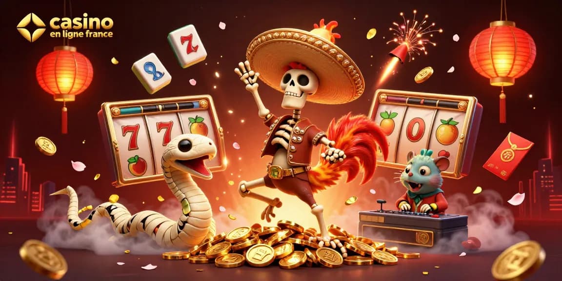 Vivez l'excitation des jeux de casino en ligne France avec des personnages dynamiques et des éléments de jeu captivants.
