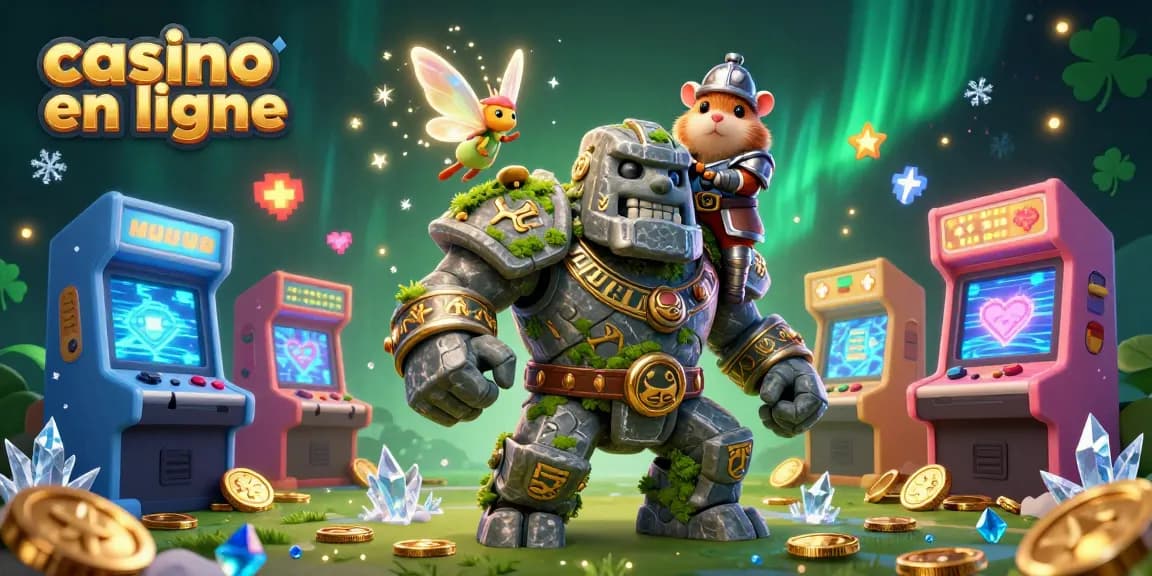 Jouez à des jeux passionnants dans un casino en ligne avec de supers personnages magiques