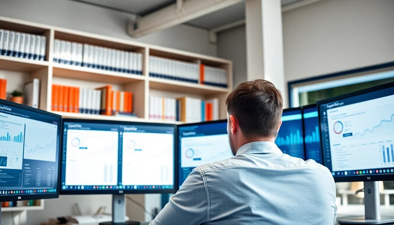 Optimize your search strategies with a dedicated SEO specialist NZ in a modern workspace.