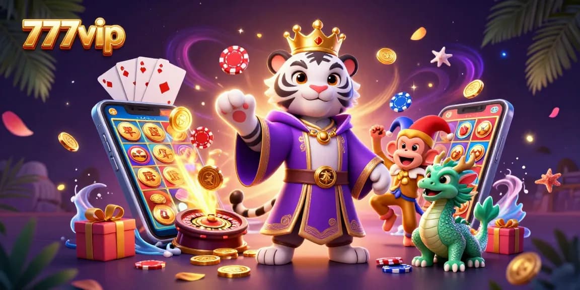 Play the exciting slot games at 777vip, explore vibrant visuals, and enjoy the thrill of winning.