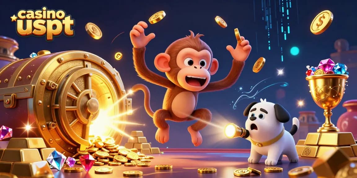 Gioca nei migliori casinò usdt, con un'affascinante scimmia poltergeist e un cagnolino esploratore.