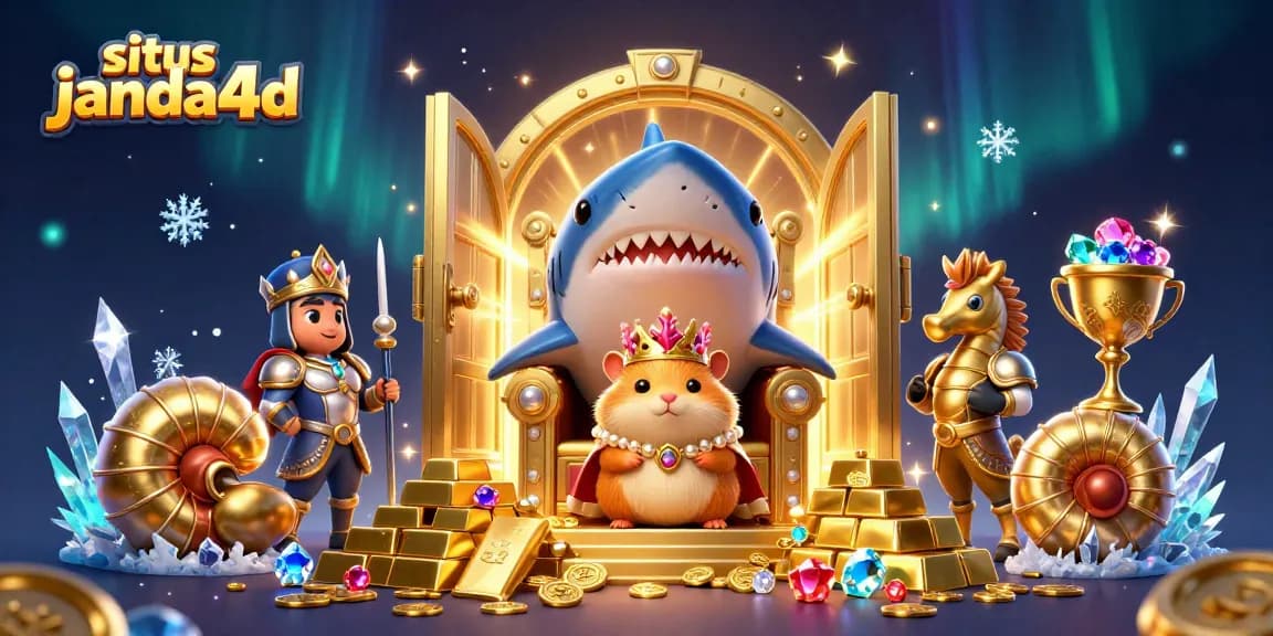 Permainan menarik situs janda4d dengan raja hamster emas dan penjaga laut berkilau