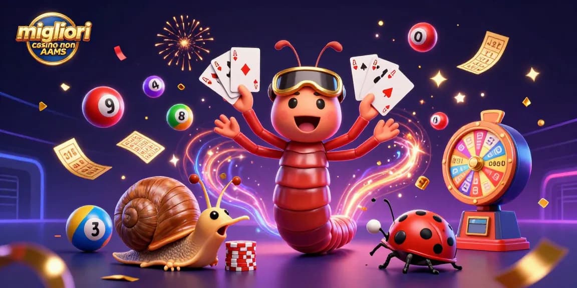 I migliori casino non AAMS offrono emozioni come un millipede croupier e un'azione vibrante.