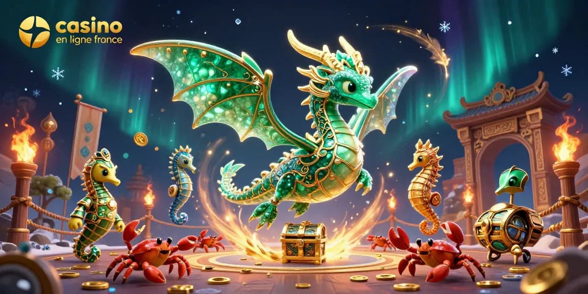 Visualisez le monde des paris passionnants aux casinos en ligne France avec cette scène animée.
