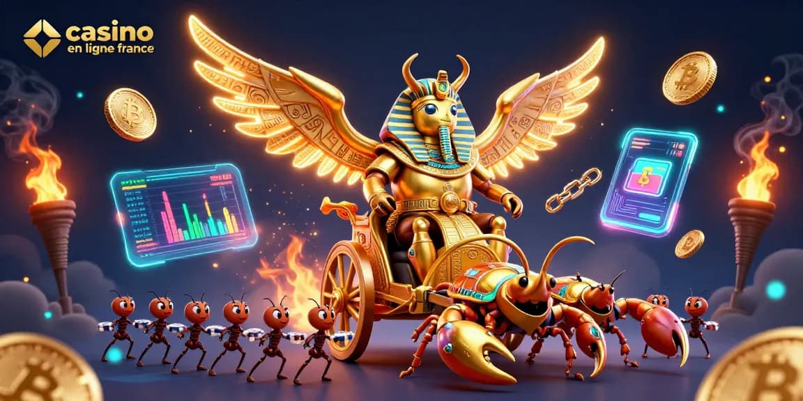 Gagnez avec le meilleur casino en ligne France dans une illustration captivante