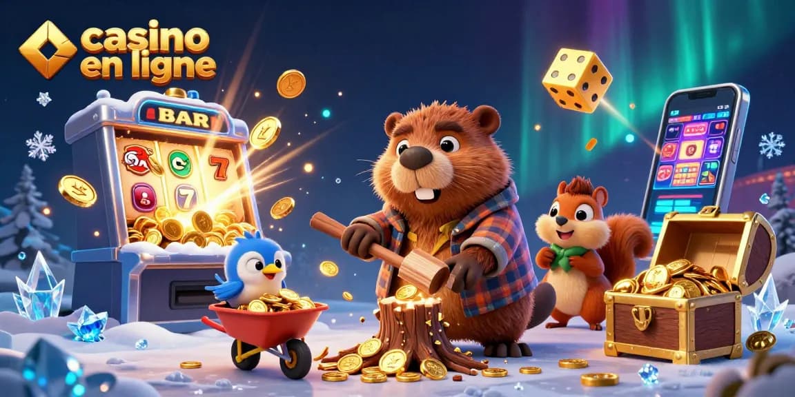 Gagnez au casino en ligne avec des jackpots éclatants et des pièces dorées dans ce monde magique.