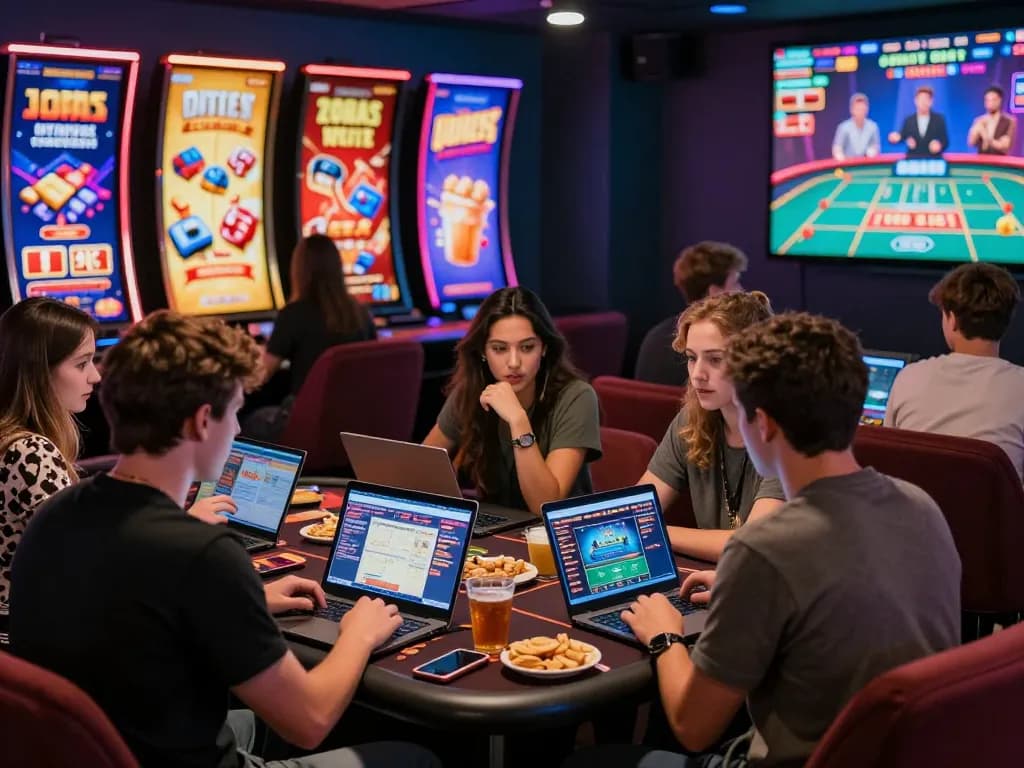 Exciting gaming environment showcasing wraungtoto online betting with friends engaging.