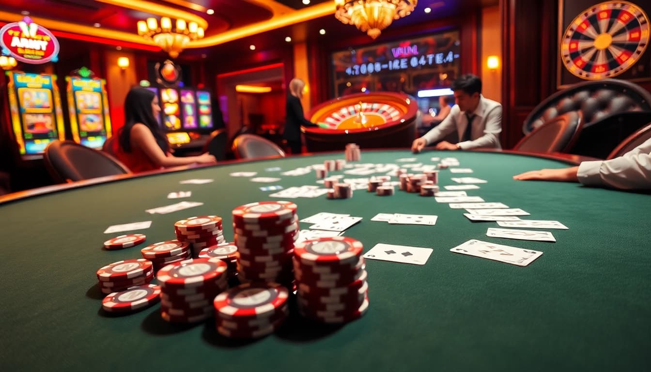 Experience high-stakes poker at FABET, where luxury meets strategy in gambling.