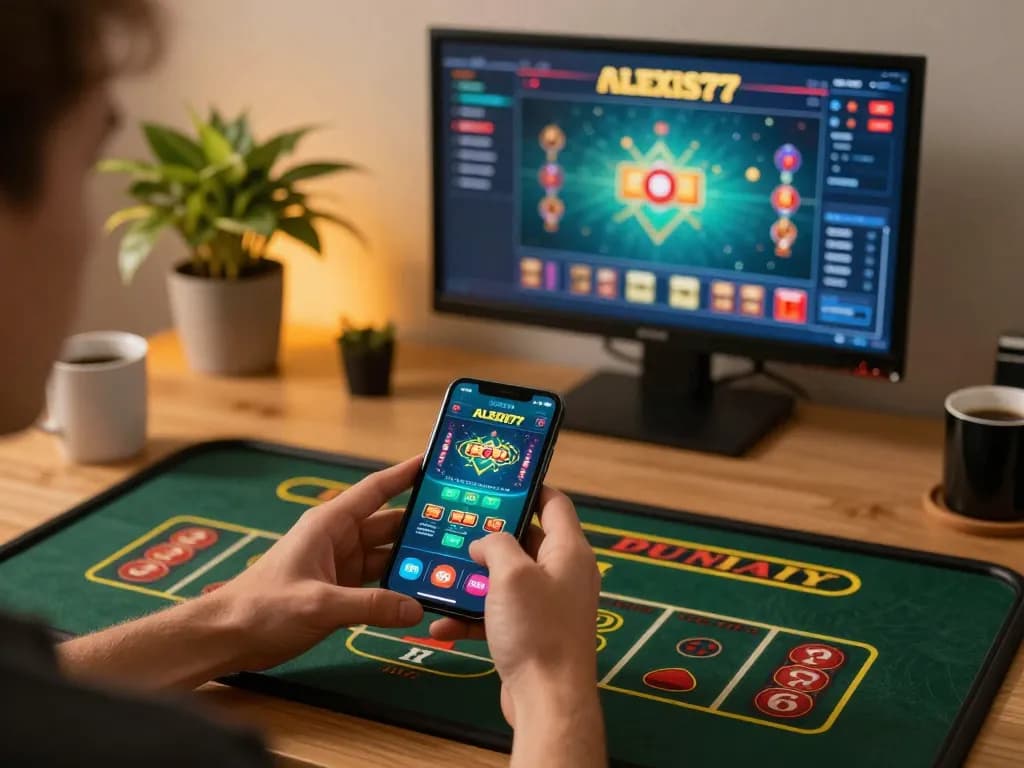 Play on the alexis77 app at home with dynamic online gambling setup