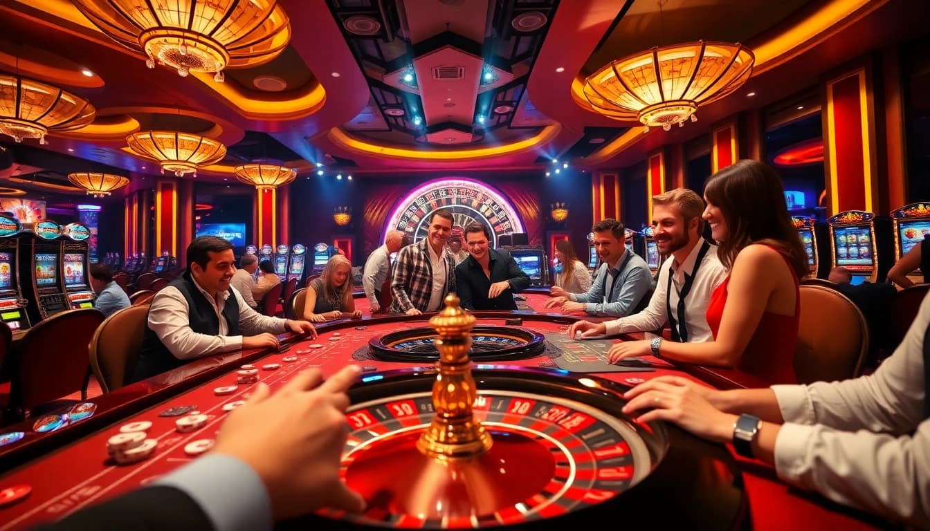 Experience thrilling casino action at https://j88.gives/ with vibrant tables and enthusiastic players.