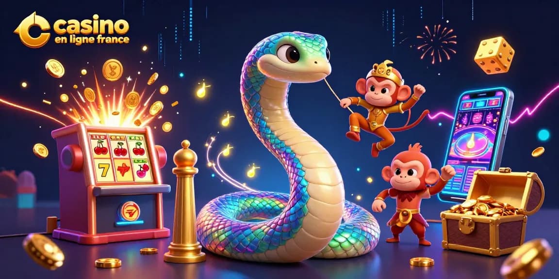 Venez découvrir le meilleur casino en ligne France avec des personnages attachants dans une scène animée.