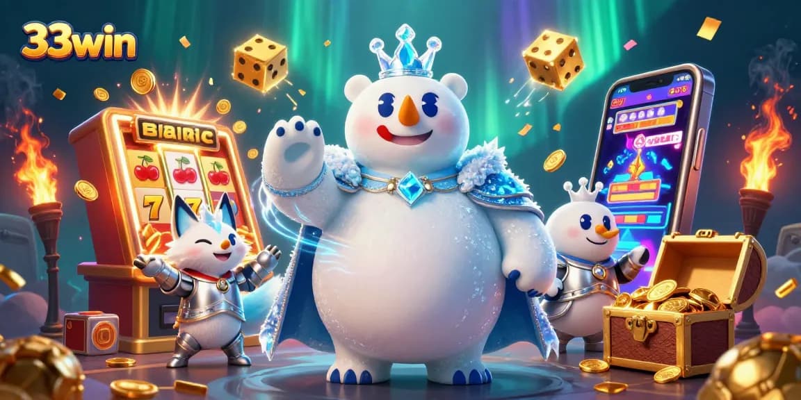 Experience endless fun and excitement with 33win's dynamic casino games featuring vibrant visuals and engaging gameplay.