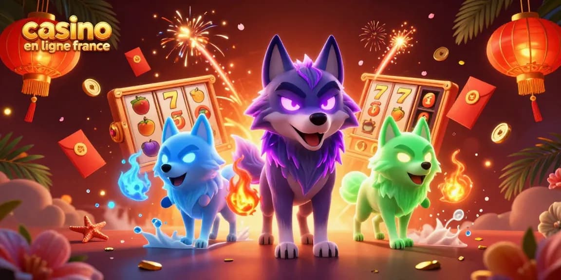 Plongez dans l'univers des jeux avec notre illustration de casino en ligne France.