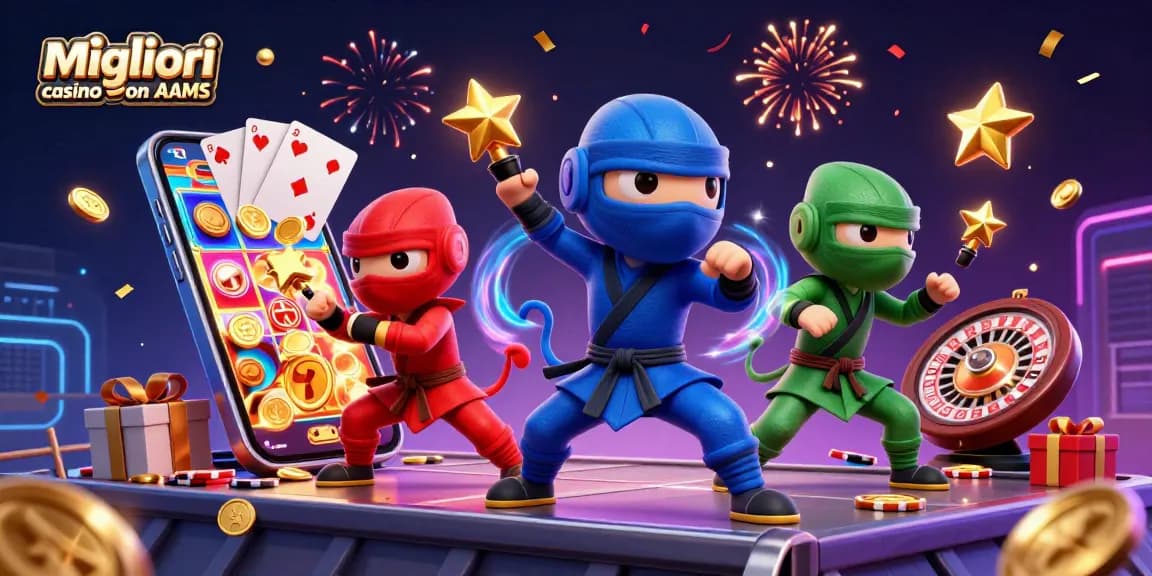 I migliori casino non AAMS offrono un'esperienza di gioco avvincente con chameleon ninja e slot colorate