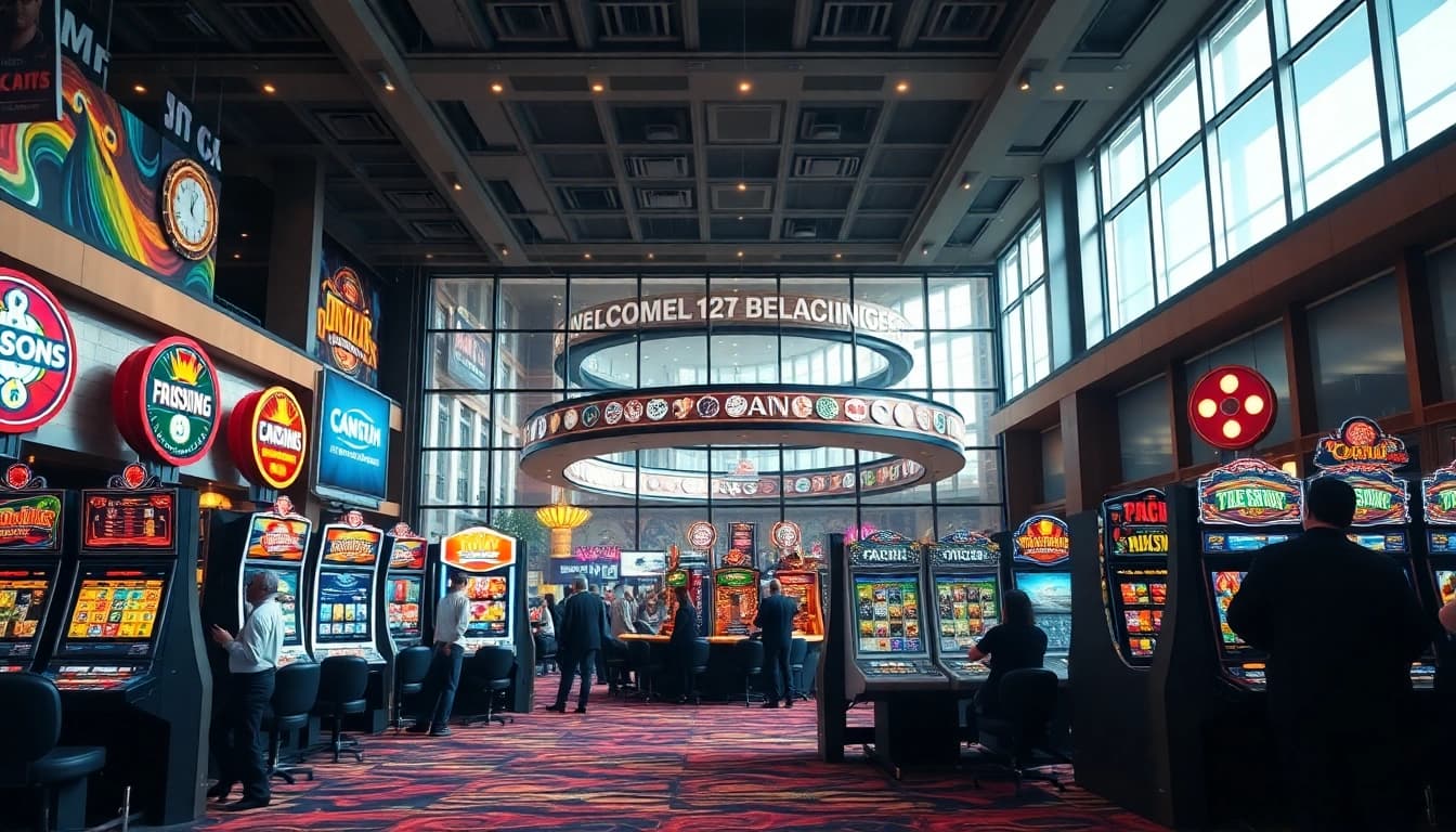 Experience the excitement of Non gamstop casino with vibrant games and a lively atmosphere.