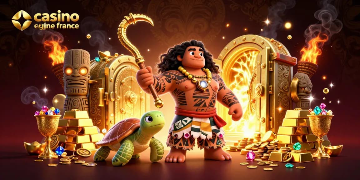 Vivez l'excitation du casino en ligne France avec des personnages animés, des trésors brillants et une atmosphère dynamique.