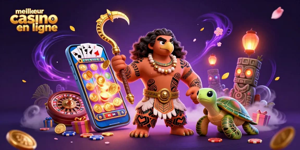Gagnez au meilleur casino en ligne avec des réactions colorées de jeux de slot en 3D