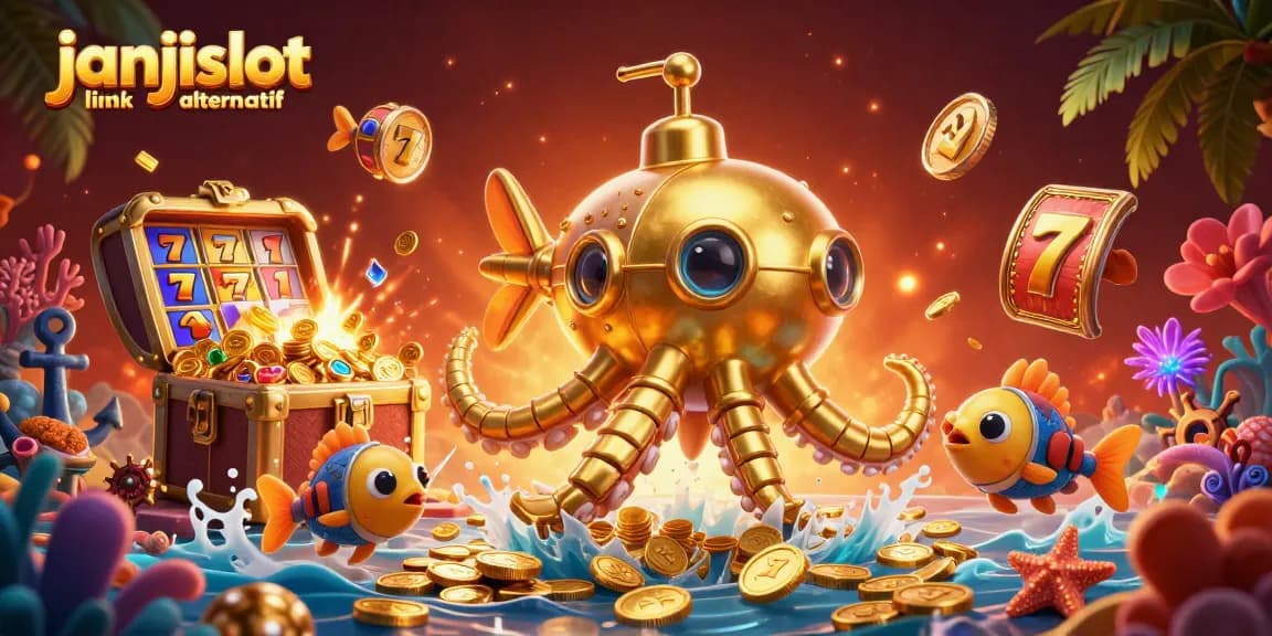 Experience excitement with janjislot link alternatif amidst bursting slot reels and treasure!