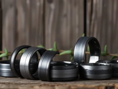 Stylish and Durable Gunmetal Wedding Bands for Men: A Comprehensive Guide