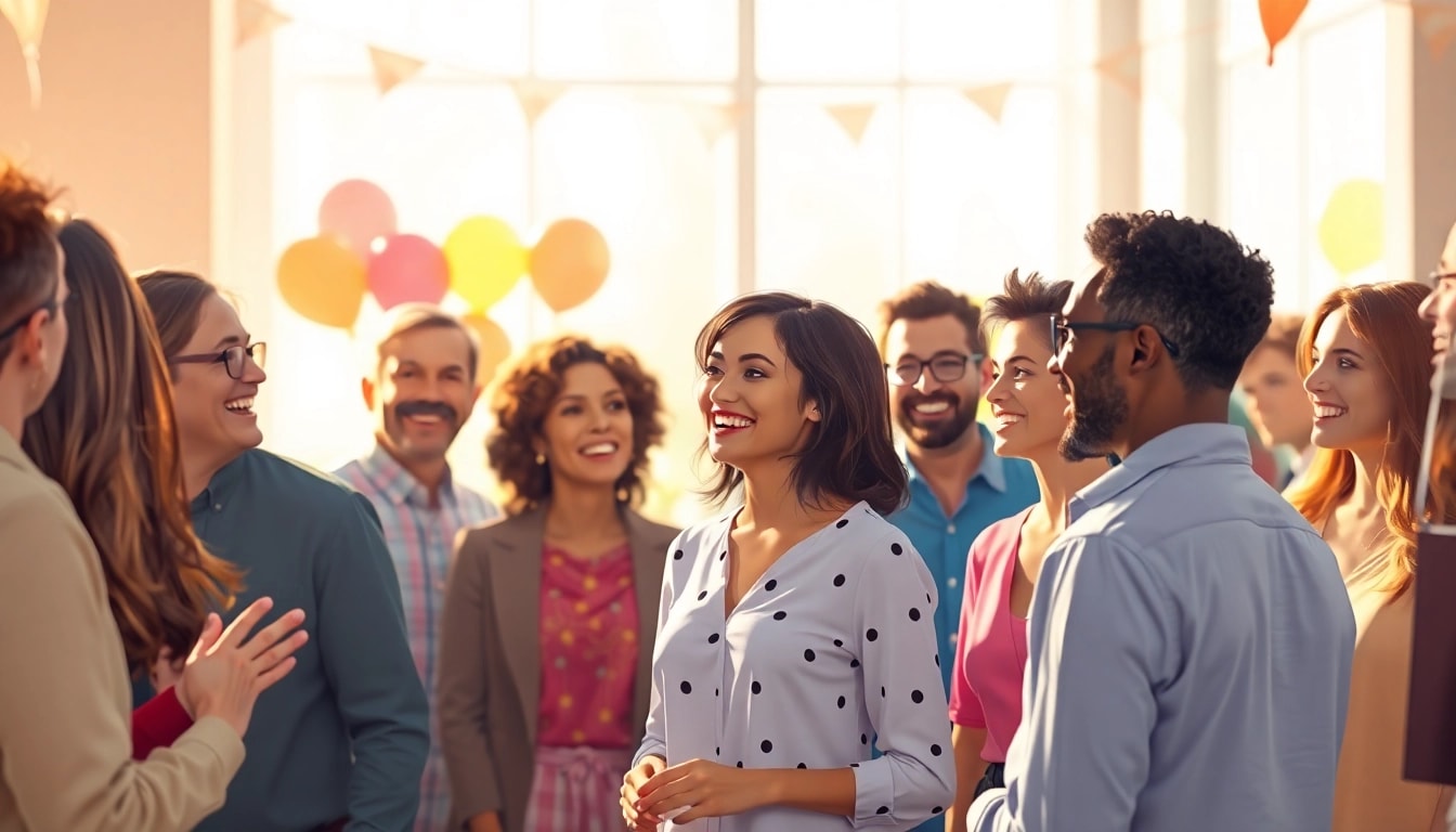 Learn why do we say break the ice through a warm, inviting social gathering scene.