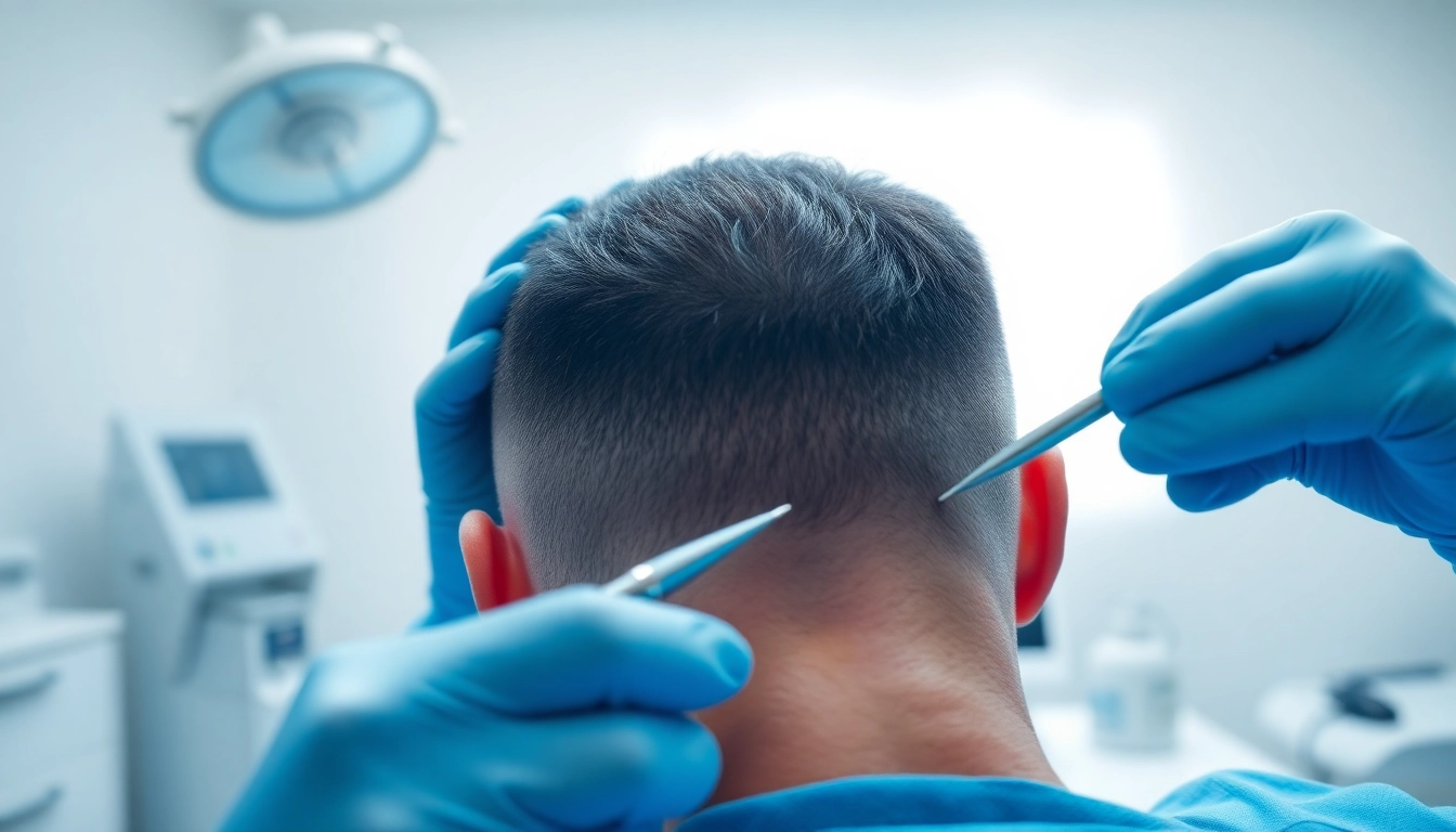 Hair transplant turkey procedure demonstrating advanced techniques in a professional setting.