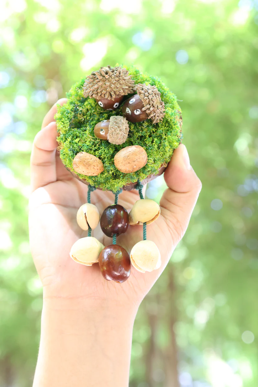 rainforest wind chime decor from Yunicrafts – Tropical Garden Ambience