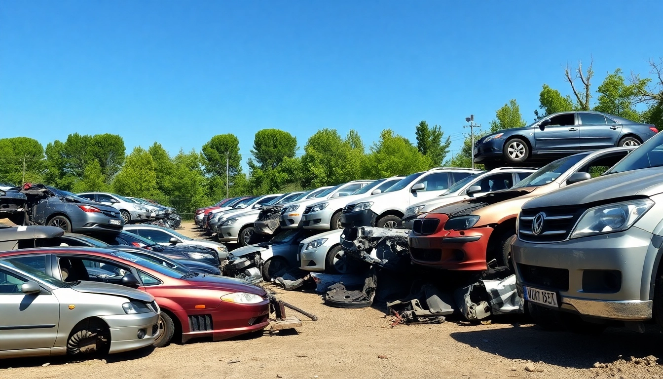 Pracownicy zajmujący się Auto złom Katowice, pokazujący proces złomowania
