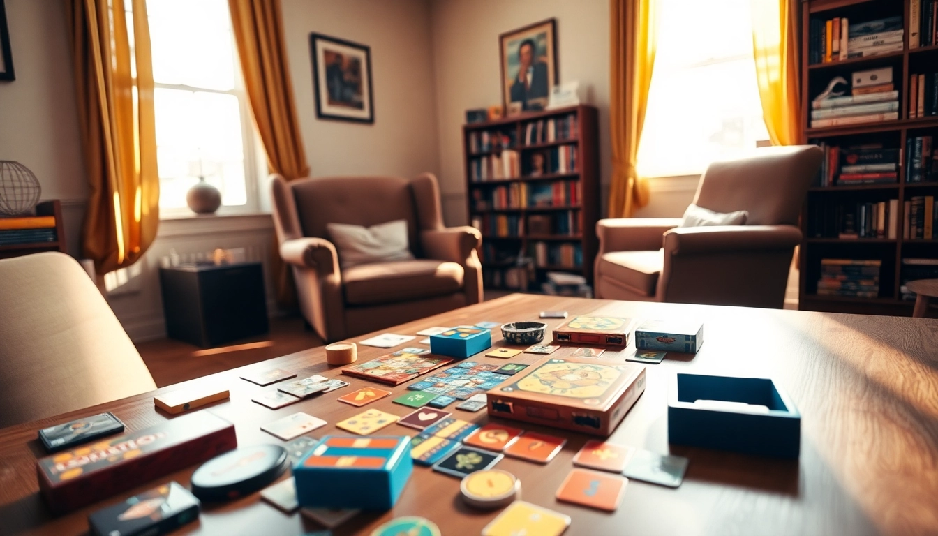 Engaging solo gameplay experience with various Games to play by yourself on a cozy table setting.