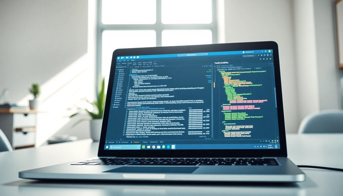 Boost your test automation efficiency using DoesQA with a professional setup showcasing code analysis.
