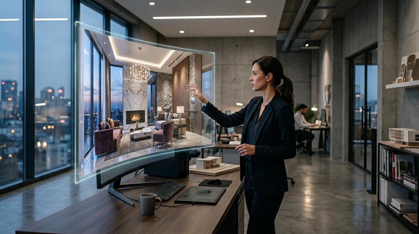 Interaktive Architektur Visualisierung für VR und 360° Touren