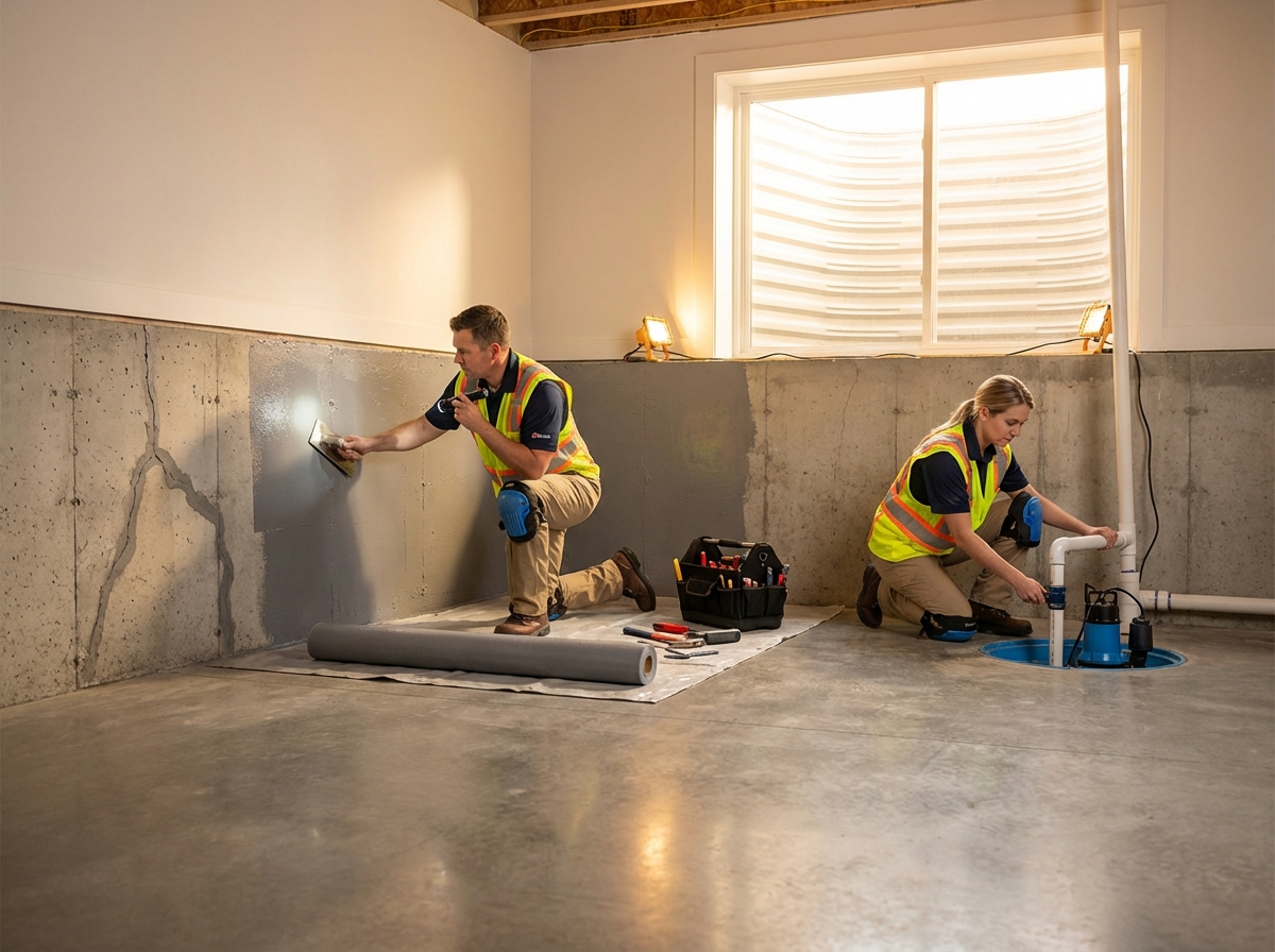 Effective Vapor Barrier Installation to Stop Moisture in Your Basement