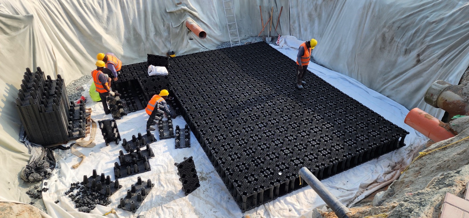 HOENSOEY Stormwater Modules for Sustainable Drainage Systems