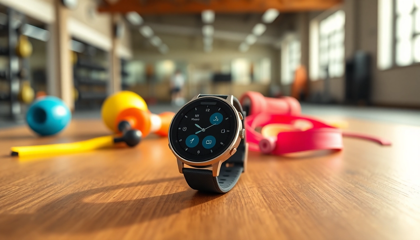 View of a Ringconn fitness tracker highlighting its sleek design and user-friendly interface.