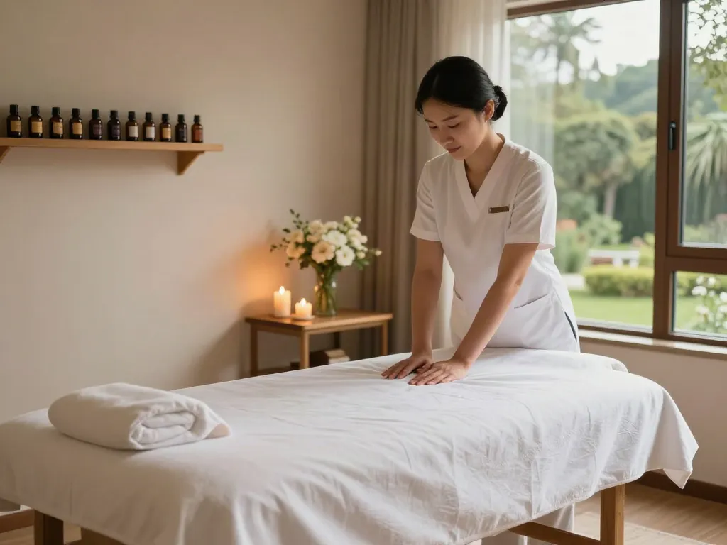 Experience 계양구출장마사지 in a tranquil spa with soothing ambiance and professional setup.