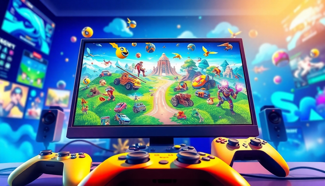 Experience fun with gnhustgames featuring vibrant gaming visuals and interactive gaming gadgets.