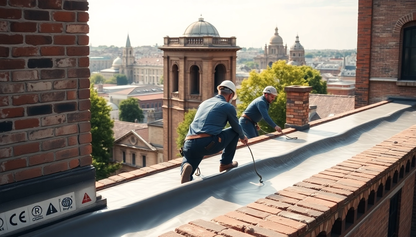 Heritage preservation and heavy-duty waterproofing techniques applied in a masonry restoration project.