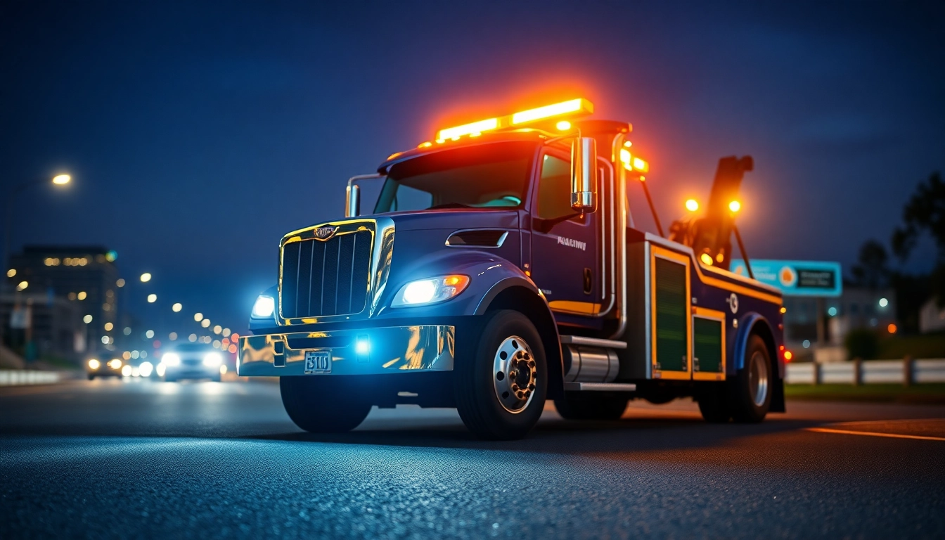 Emergency towing Nashville service with professionals responding to roadside assistance.