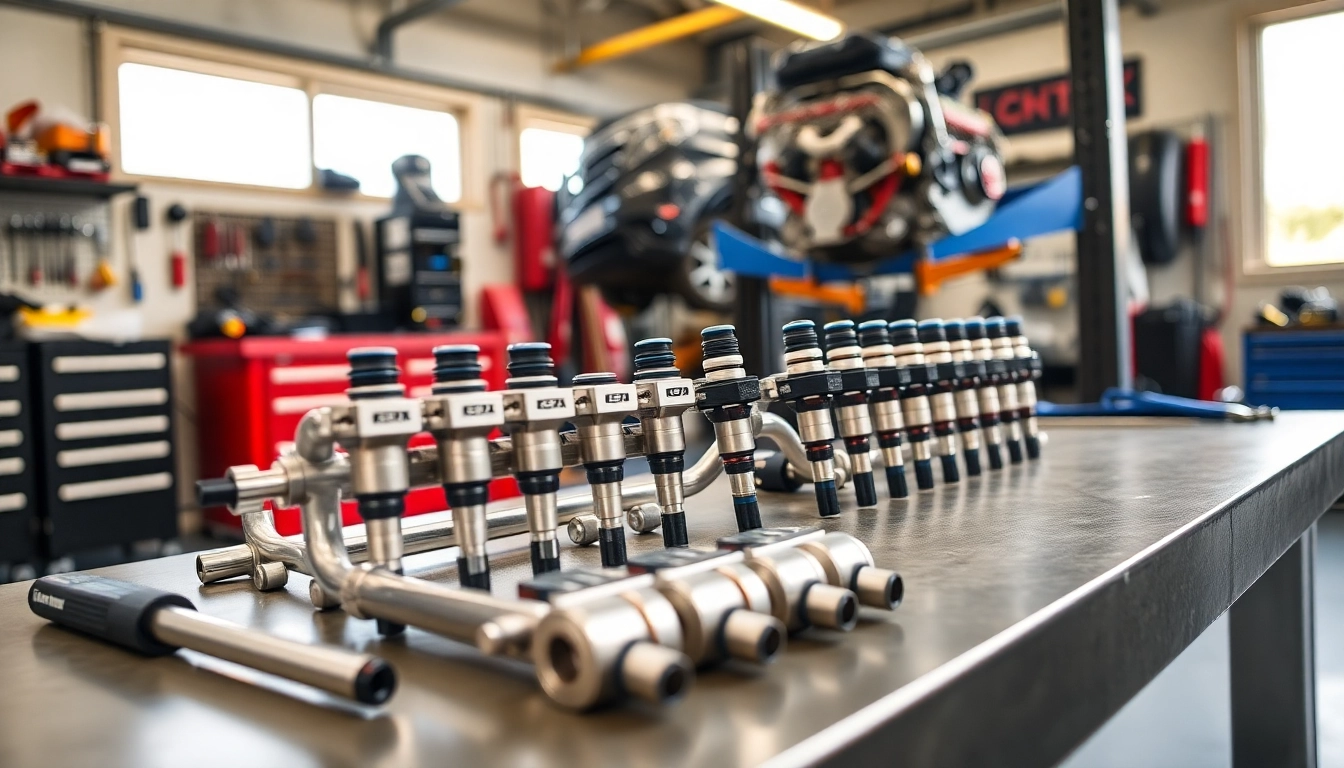 Install your BMW S58 Port Injection Kit with quality tools in a professional garage setting.