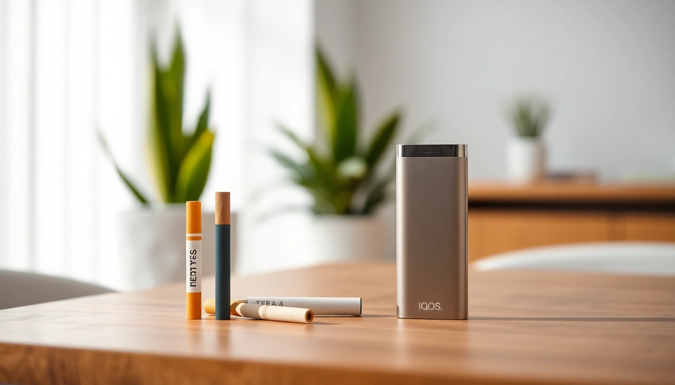 Comparative view highlighting HEETS vs. TEREA vs. IQOS Iluma products with distinct features.