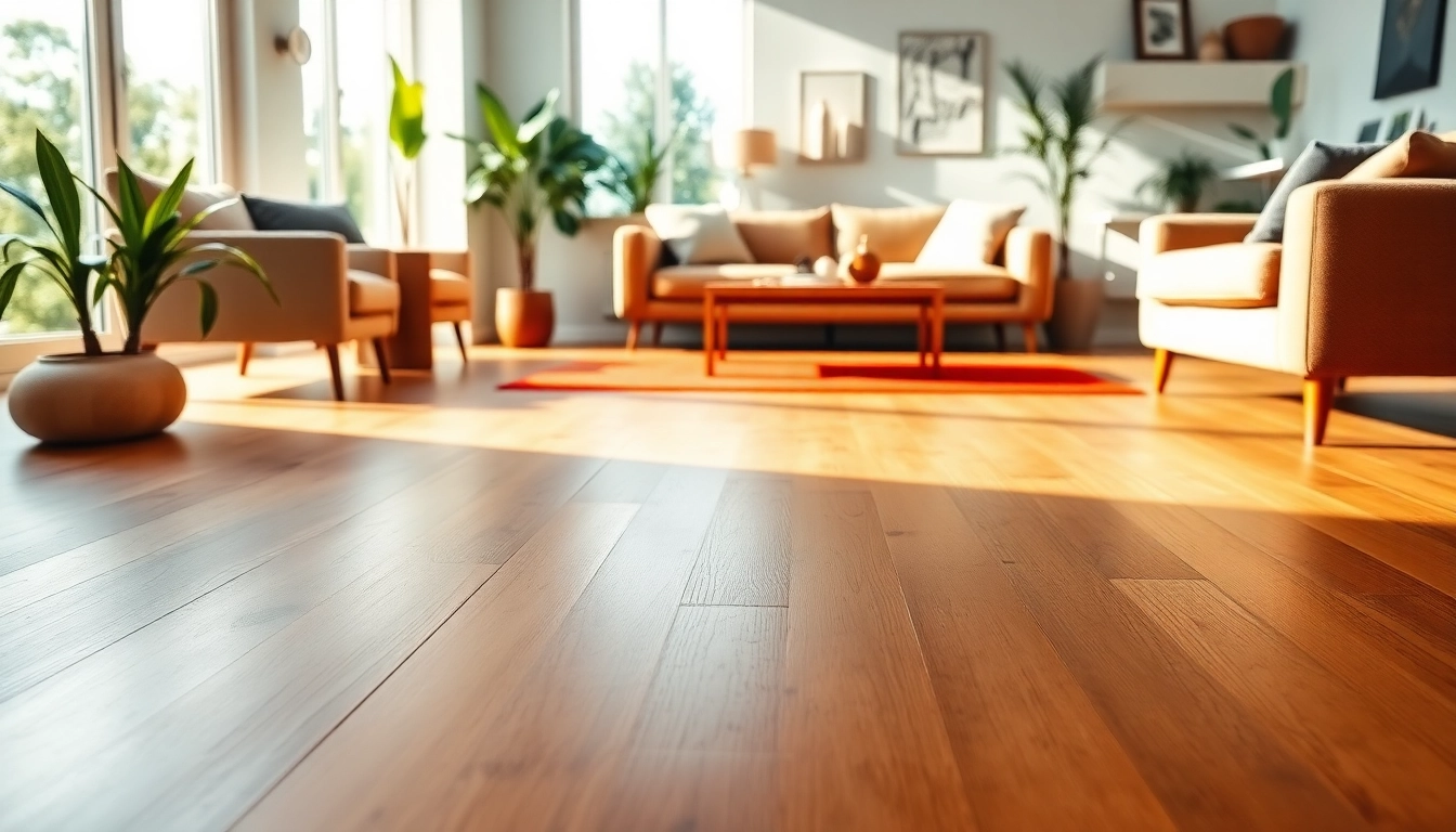 Showcasing rubber flooring in a stylish home environment, featuring vibrant colors and textures.