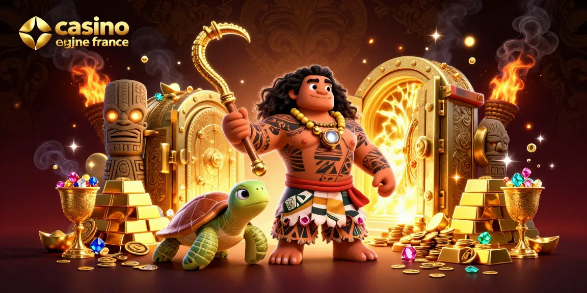 Vivez l'excitation du casino en ligne France avec des personnages animés, des trésors brillants et une atmosphère dynamique.