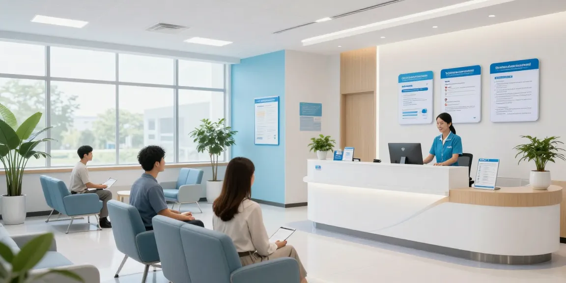 Catastrophic health insurance eligibility and costs explained in a welcoming healthcare clinic.